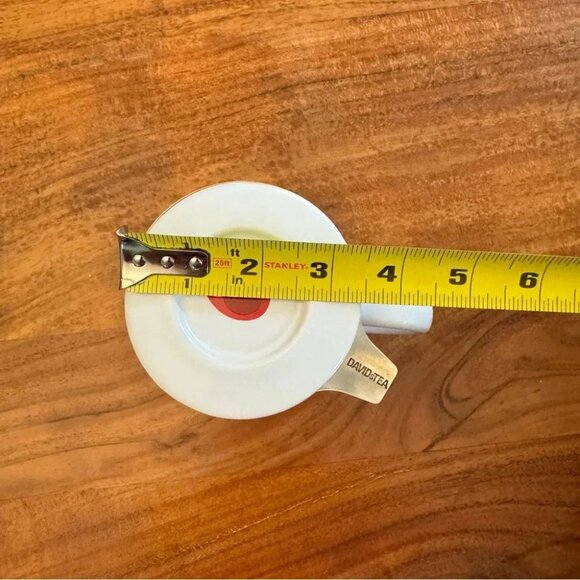 Davids Tea Infuser Mug with Scandinavian Style Red Bird - Picture 6 of 9